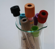 Blood test tubes Blood test tubes