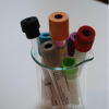 Blood test tubes